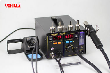 Pistolet pneumatique chaud de la station 4in1 de reprise de BGA avec le soudeur du fer SMD et l'extracteur de soudure de vapeur