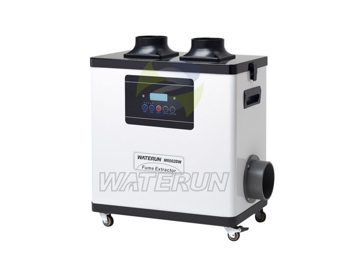Extracteur de vapeur de laboratoire d'épurateur d'échappement de laboratoire avec de doubles grands conduits 75mm